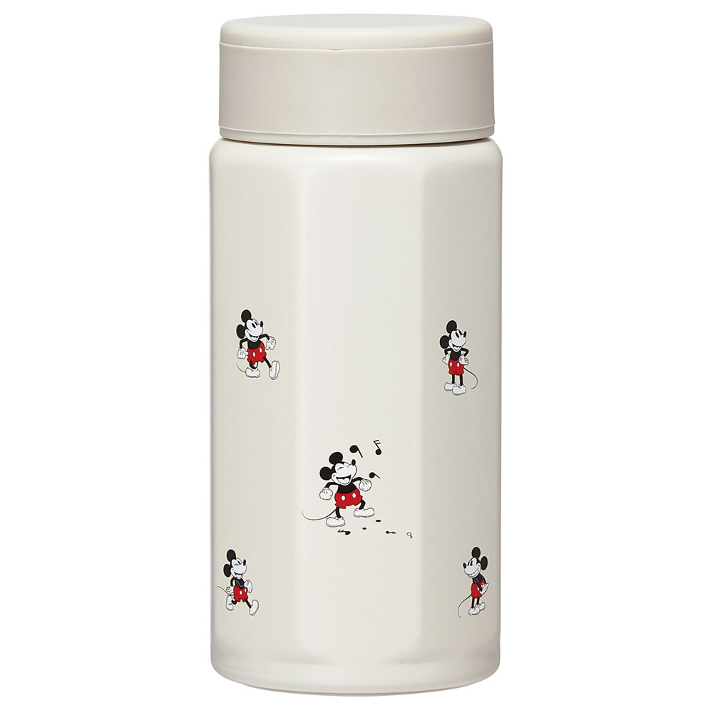 八角形 ステンレス マグ ボトル 水筒 350 350ml 直飲み 保温 保冷 おしゃれ スケーター skater STO4 さりげなミッキー ミッキーマウス さりげな ミッキー Mickey 男の子 女の子