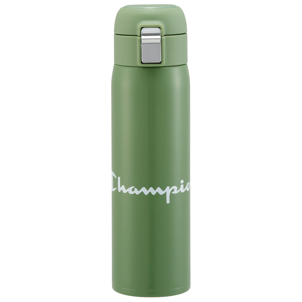 ワンプッシュステンレスボトル 480ml チャンピオン　オリーブ／STOT5_4973307654923
