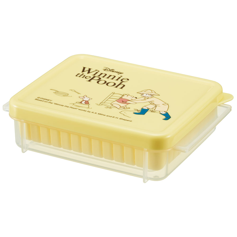 ざる付き 保存 容器 S 260ml ごはん ご飯 おかず お総菜 保存 ザル付き 保存容器 スケーター skater SZR2 くまのプーさん Cafe プーさん Pooh レディース