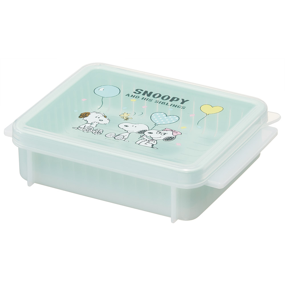 ざる付き 保存 容器 S 260ml ごはん ご飯 おかず お総菜 保存 ザル付き 保存容器 スケーター skater SZR2 スヌーピー SNOOPY バルーン ピーナッツ 女性