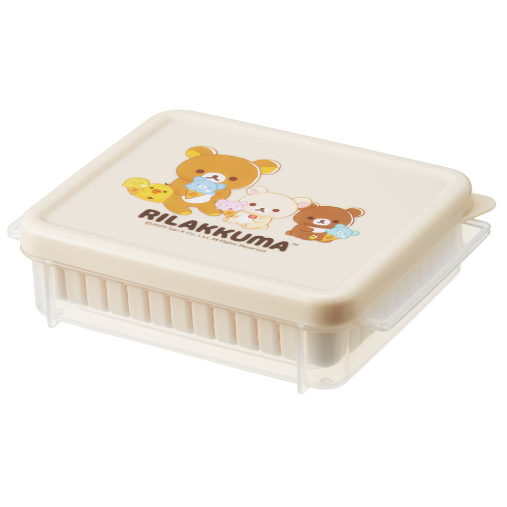 スケーター 保存 容器 S 260ml ざる付き ごはん ご飯 おかず お総菜 保存 ザル付き 保存容器 skater SZR2 リラックマ Rilakkuma 女の子 女性 レディース