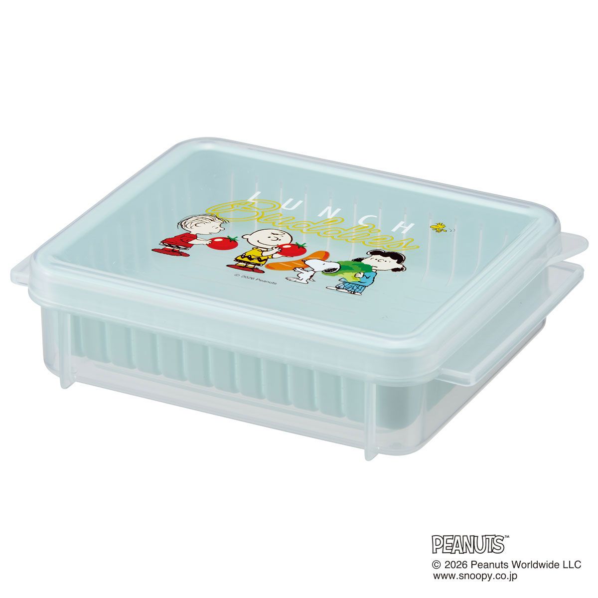 スケーター 保存 容器 S 260ml ざる付き ごはん ご飯 おかず お総菜 保存 ザル付き 保存容器 skater SZR2 スヌーピー ランチ SNOOPY ピーナッツ【ザル付 キッチン グッズ 用品】