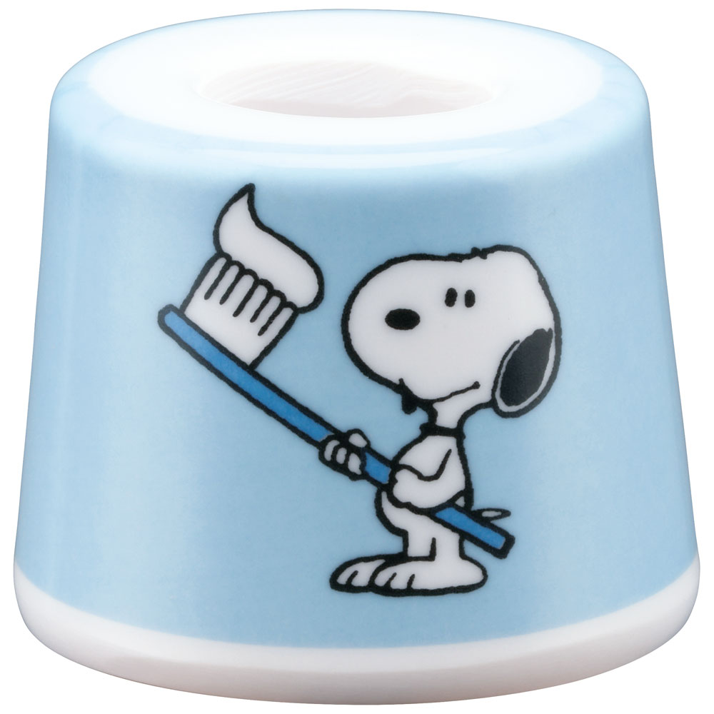 メラミン製 歯ブラシ スタンド 立て 収納 衛生的 TBST1 スケーター スヌーピー SNOOPY ピーナッツ 女性 レディース【はぶらし ハブラシ キャラクター】