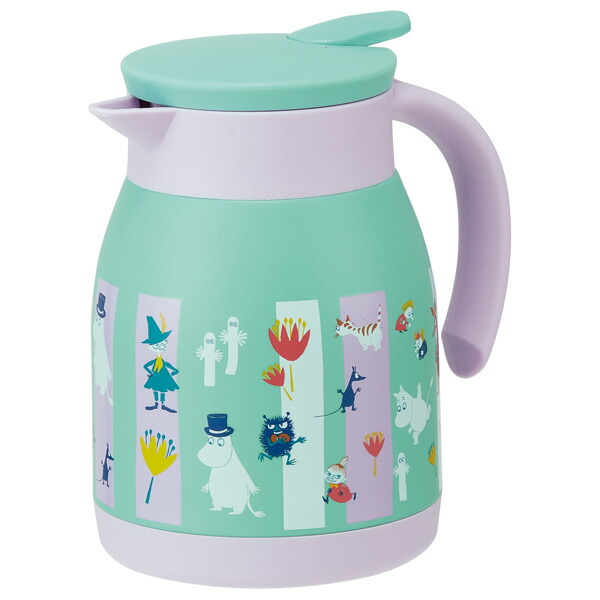 【送料無料】ステンレス卓上ポット 600ml ムーミン　カラー／VSP6_4973307524820