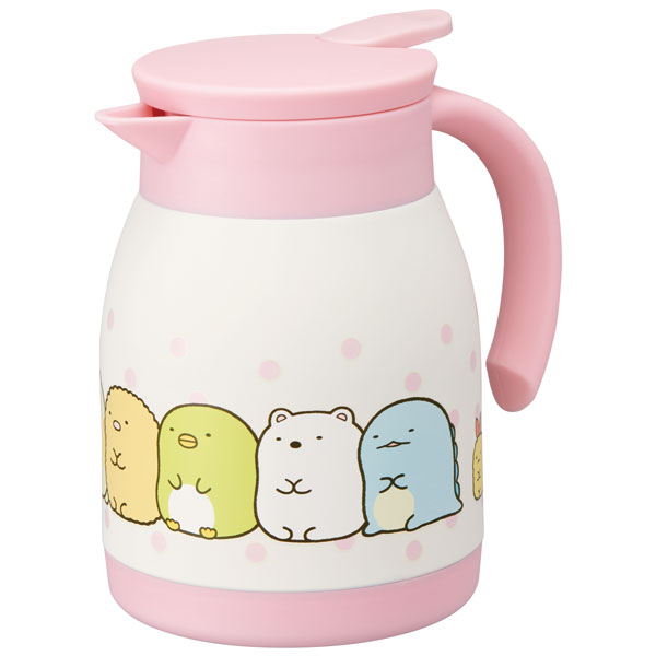 【送料無料】ステンレス卓上ポット 600ml すみっコぐらし／VSP6_4973307515583