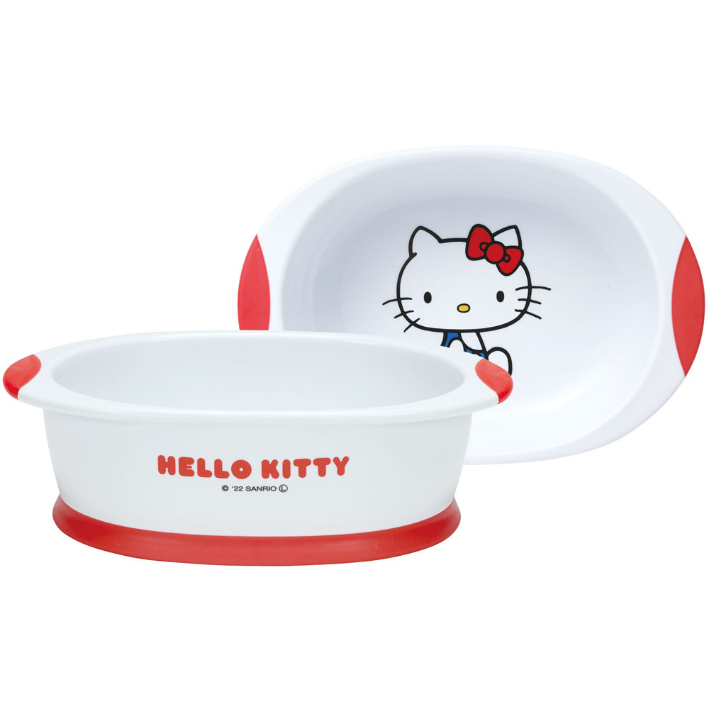 食べやすい フード ボウル ペット 犬 猫 食器 スケーター skater WP4P キティ ハローキティ キティちゃん 女の子【食事 ご飯 可愛い キャラクター】