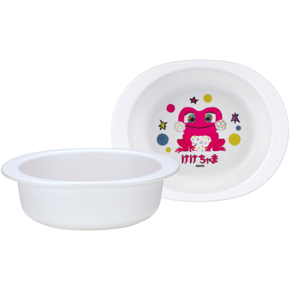 スケーター 小鉢 食器 ベビー 離乳食 お皿 子供 赤ちゃん 食洗機 電子レンジ 対応 可愛い skater XP24 しりたガエルのけけちゃま おかあさんといっしょ グッズ【割れにくい キッズ おしゃれ 持ちやすい 日本製 幼児】