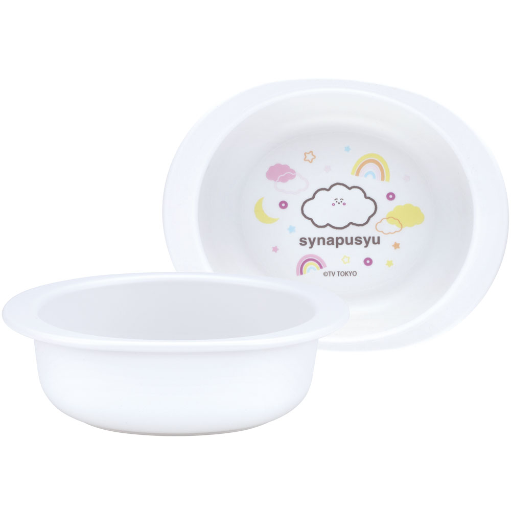 食器 ベビー 離乳食 お皿 小鉢 食洗機 子供 赤ちゃん 電子レンジ 可愛い 抗菌 skater スケーター XP24AG シナぷしゅ しなぷしゅ グッズ【割れにくい キッズ おしゃれ 持ちやすい 日本製 幼児】