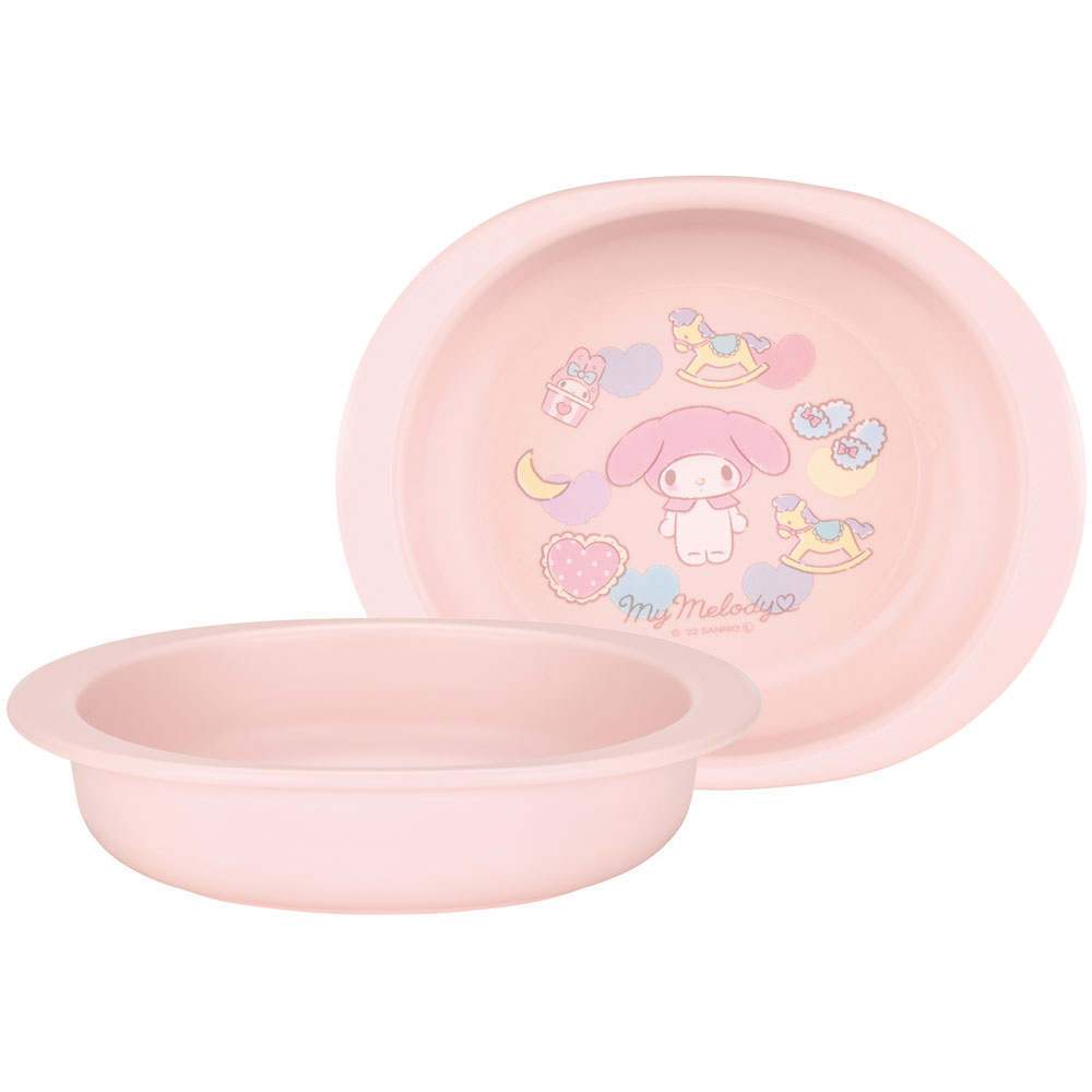 食器 ベビー 離乳食 プレート 皿 小皿 食洗機対応 電子レンジ 抗菌 赤ちゃん スケーター XP25AG マイメロディ マイメロ サンリオ 女の子 女子【割れにくい 子供 キッズ お皿 かわいい おしゃれ】