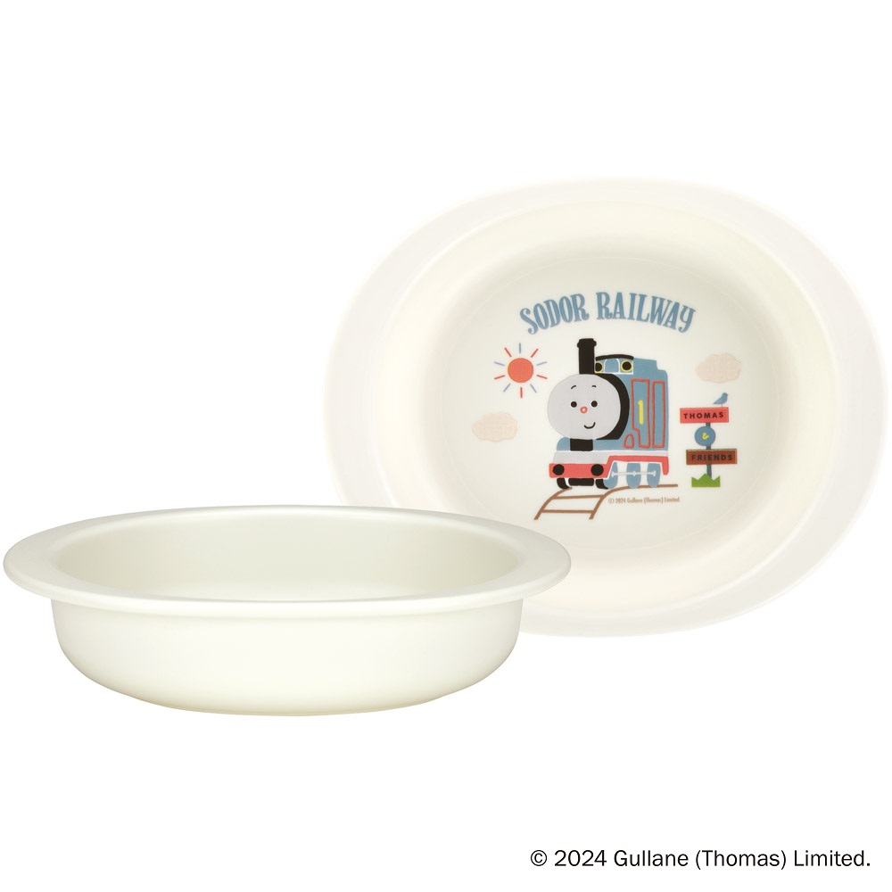 食器 ベビー 離乳食 プレート 皿 小皿 食洗機対応 電子レンジ 抗菌 赤ちゃん skater スケーター XP25AG トーマス×つむぱぱ きかんしゃトーマス 男の子【割れにくい 子供 キッズ お皿 かわいい おしゃれ】
