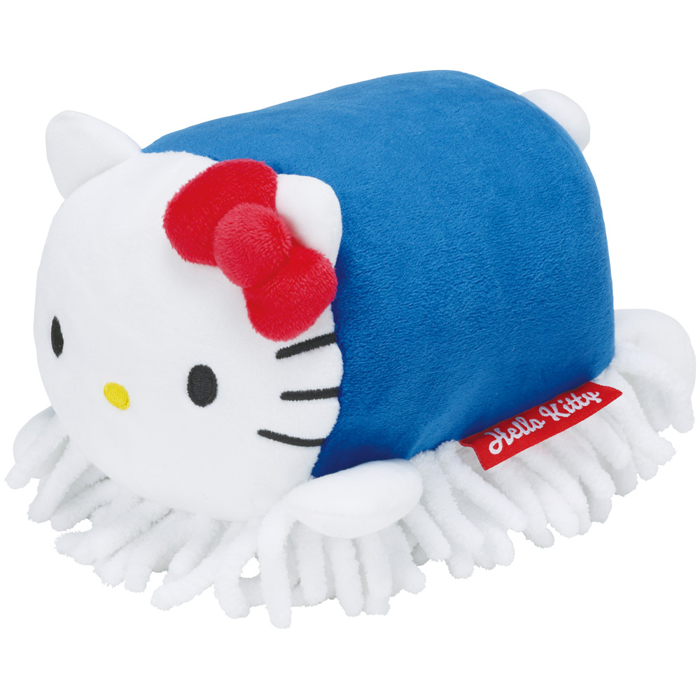 【送料無料】ぬいぐるみ モップ 掃除 おそうじ 用品 グッズ かわいい キャラクター スケーター skater ZNMP1 キティ ハローキティ キティちゃん 女の子【清掃 掃除グッズ 可愛い】