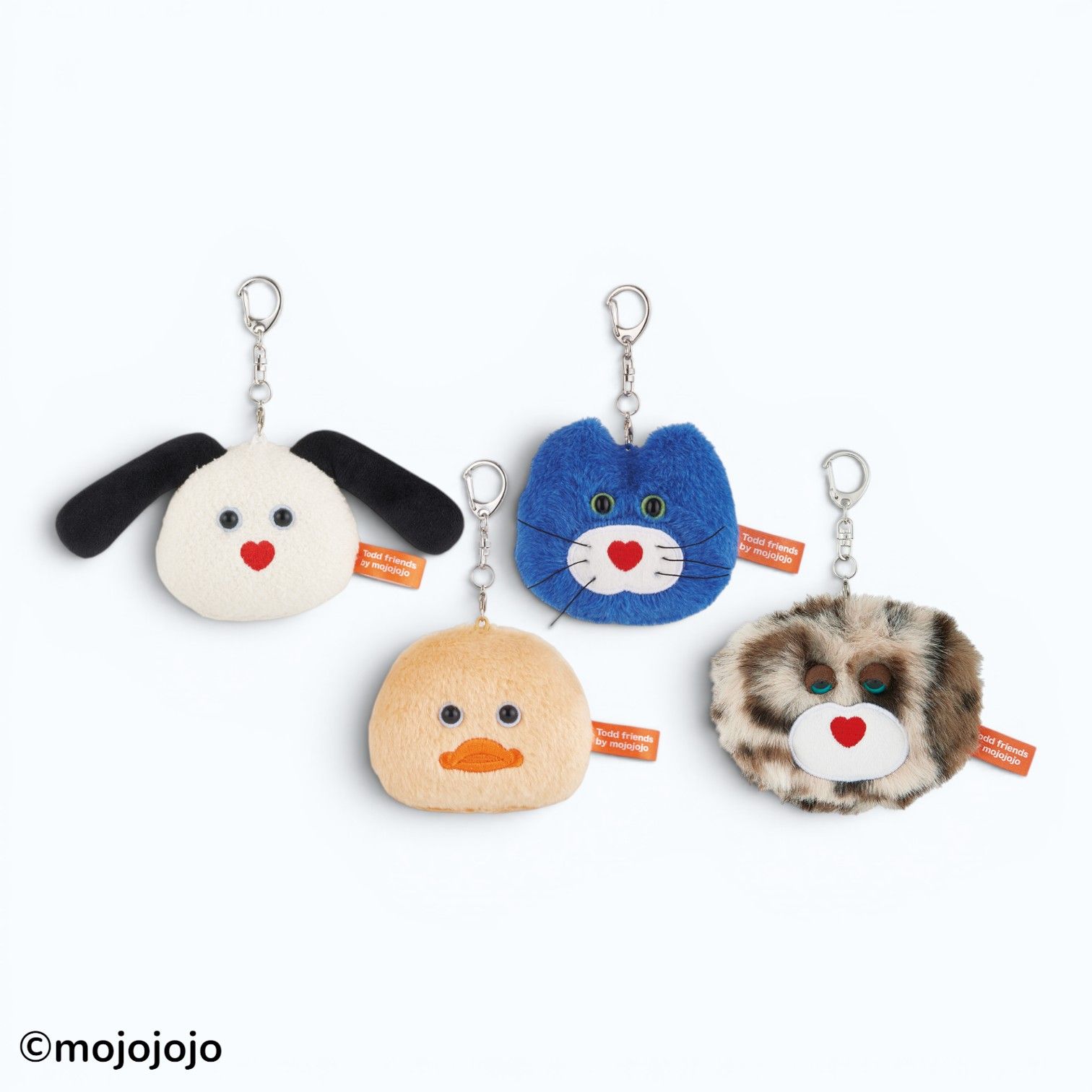 【mojojojo】ぬいぐるみのようなふわふわ感がかわいい！バッグに付けて持ち歩けるダイカットミラーが新発売！