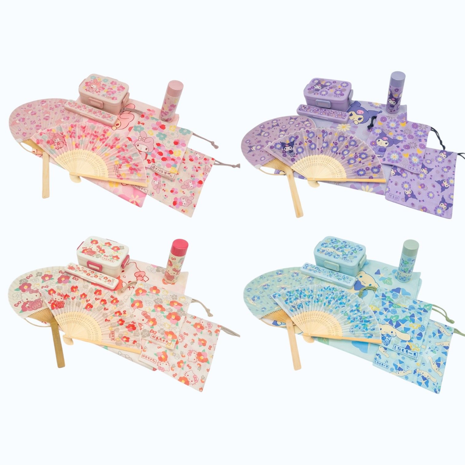 【サンリオキャラクターズ】大人の日常に情緒溢れる和モダンを！上品な「サンリオキャラクターズ和柄シリーズ」全40アイテムが発売中！ランチグッズや和小物など豊富な品揃え
